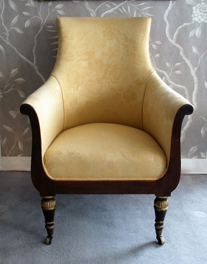 Regency Library Armchair